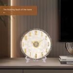 Luxury Decorative Wall Clock with a Shell-Patterned face,Creative Silent and Tic... - Image 5