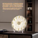 Luxury Decorative Wall Clock with a Shell-Patterned face,Creative Silent and Tic... - Image 6