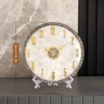 Luxury Decorative Wall Clock with a Shell-Patterned face,Creative Silent and Tic... - Image 7