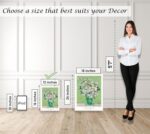 Induslyfe Framed Grass Wall Art Canvas Decor Set of 3, Matisse Wall Art Framed P... - Image 3