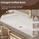 Luxurious Bathroom Vanities - Smart Mirror with LED Light | Golden Luxury Access... - Image 4