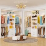 Closet System with 6 Drawers, 5-14FT Custom Closet Organizer System with 8 Expan... - Image 5