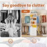 Closet System with 6 Drawers, 5-14FT Custom Closet Organizer System with 8 Expan... - Image 8