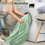Bcareself Faux Fur Throw Blanket Ultra Soft Plush Fluffy Blanket for Couch, Bed,... - Image 6