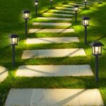 Greluna Solar Lights Outdoor,12 Pack 3000K Waterproof Auto On/Off Solar Pathway ... - Image 6