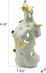 Lukitas Abstract Female Bust with Butterflies Sculpture, Aphrodite Statue, Body ... - Image 3