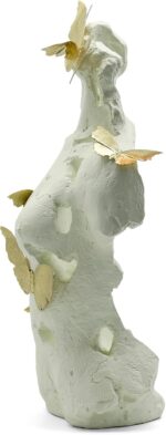Lukitas Abstract Female Bust with Butterflies Sculpture, Aphrodite Statue, Body ... - Image 5