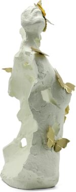 Lukitas Abstract Female Bust with Butterflies Sculpture, Aphrodite Statue, Body ... - Image 7