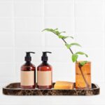 Marble Bathroom Vanity Tray, Natural Marble Home Kitchen Table Tray, Stone Decor... - Image 7