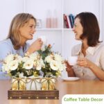 HOMECOR Mason Jar Centerpiece Table Decor for Dining Room - Table Decorations wi... - Image 4