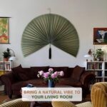 Bamboo Wall Fan - 60” Handwoven Bamboo Wall Decor, Japanese Wall Hanging Fan for... - Image 5