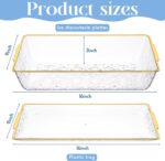 Baderke 4 Set 16" x 9" Plastic Chilled Serving Tray for Parties with Compartment... - Image 3
