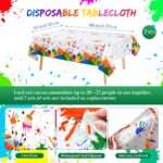 122 Pcs Art Paint Party Decorations Sip and Art Party Supplies, Artist Paint Pla... - Image 4
