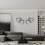 OYEFLY Infinity Heart Metal Wall Decor,Infinity Heart Wall Decor for Room Living... - Image 5