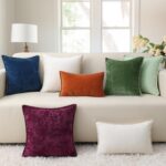 decorUhome Chenille Soft Cozy Throw Pillow Covers 20x20 Set of 2, Modern Farmhou... - Image 5