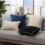 decorUhome Chenille Soft Cozy Throw Pillow Covers 20x20 Set of 2, Modern Farmhou... - Image 8
