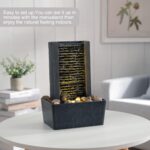 House Decorative Indoor Fountain Meditation Gurgling Water Fountain,Women Gift f... - Image 7