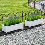 Outdoor Faux Plants, 12 Pcs Fake Plant UV Resistant Monkey Grass Lavender Flower... - Image 5