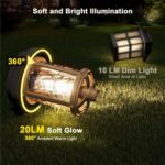 XMCOSY+ Solar Pathway Lights 6 Pack, Bright 20 Lumens Solar Garden Lights, Auto ... - Image 4