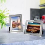 Calenzana 4x6 Picture Frame Sparkle Glass Photo Frames Set for Tabletop, 2 Pack - Image 3