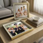 Lunar Platinum White - Reef Glow 10 * 10''.Heavy-Duty Colorful Lace Photo Frame ... - Image 3