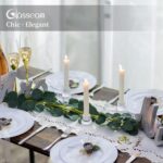 Glass Candlestick Taper Candle Holder: Glasseam Set of 2 Small Candle Holders fo... - Image 4