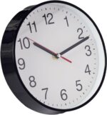 Spinaround Wall Clock, Modern Wall Clocks Battery, Silent Non-Ticking Analog Cla... - Image 3