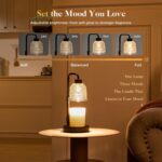 Candle Warmer Lamp with Timer Dimmer, Adjustable Height Wax Melt Warmer for Jar ... - Image 4