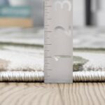 Abani Green Intertwined Lines Area Rug – 5' x 8' – Contemporary Swirl Design – R... - Image 3