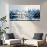 QIYILEXWART Large Wall Decor For Living Room Stretched And Framed Canvas Wall Ar... - Image 3