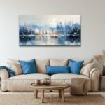 QIYILEXWART Large Wall Decor For Living Room Stretched And Framed Canvas Wall Ar... - Image 4