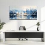 QIYILEXWART Large Wall Decor For Living Room Stretched And Framed Canvas Wall Ar... - Image 7