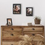 Americanflat Set of 3 Picture Frames - Includes 4x6, 5x7, 6x8 Frames - Black Pic... - Image 5