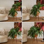 Nearly Natural 40in Hanging Artificial Fern Plant, Set of 2 - Realistic Silk Pla... - Image 5