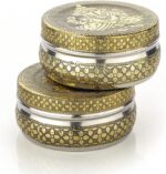 NAVRANG Stainless Steel Container Box Decorative Storage Box Return Gifts Laddu ... - Image 4