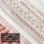 Dremisland Macrame Woven Wall Hanging Home Decor Bohemian Beige Geometric Wave A... - Image 6