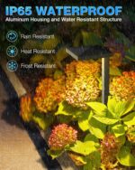 SUNVIE Low Voltage Landscape Lighting with Connectors 5W Anti-Glare LED Pathway ... - Image 6
