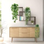 Sggvecsy Fake Hanging Plants 4 Pack Artificial Hanging Eucalyptus Plants Fake Po... - Image 4