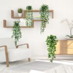 Sggvecsy Fake Hanging Plants 4 Pack Artificial Hanging Eucalyptus Plants Fake Po... - Image 5