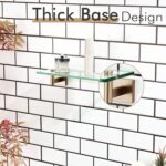 KOKOSIRI Wall Shelves Bathroom Hardware Glass Floating Shelf 12-Inch for Bedroom... - Image 7
