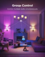 Govee E12 Led Bulb, Smart Light Bulbs for Chandelier/Living Room, Color Changing... - Image 6