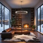Extra Large 53 Inch Wooden Wheel Chandelier 30 E26 Bulb Farmhouse Pendant Light,... - Image 8