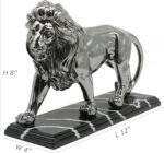 Lukitas Lion Sculpture Decor - Animal Figurine Decorative Ornament for Living Ro... - Image 3