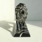 Lukitas Lion Sculpture Decor - Animal Figurine Decorative Ornament for Living Ro... - Image 4