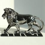 Lukitas Lion Sculpture Decor - Animal Figurine Decorative Ornament for Living Ro... - Image 10