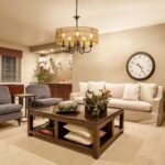 LAMSU Modern Farmhouse Chandelier Light Fixtures, 5-Lights Large Rattan Pendant ... - Image 3
