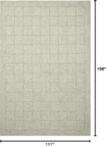 Loloi Chris Loves Julia Francis Collection FRA-03 Silver/Sky 9'-3" x 13' Area Ru... - Image 3
