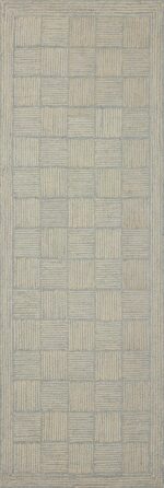 Loloi Chris Loves Julia Francis Collection FRA-03 Silver/Sky 9'-3" x 13' Area Ru... - Image 8