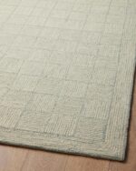Loloi Chris Loves Julia Francis Collection FRA-03 Silver/Sky 9'-3" x 13' Area Ru... - Image 9