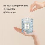 Chloefu LAN Smokey Fireside Scented Candle Gifts for Men Cashmeran Leather Candl... - Image 3